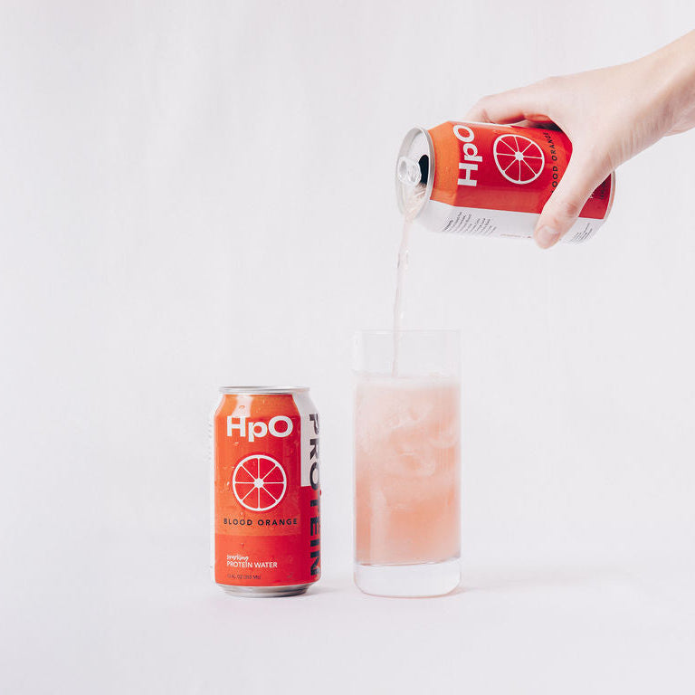 HpO Sparkling Water Protein Blood Orange