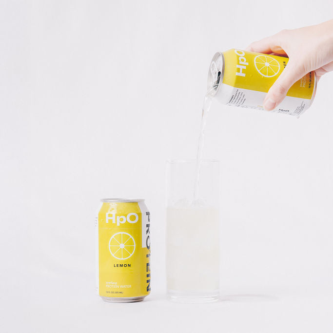 HpO Sparkling Water Protein Lemon