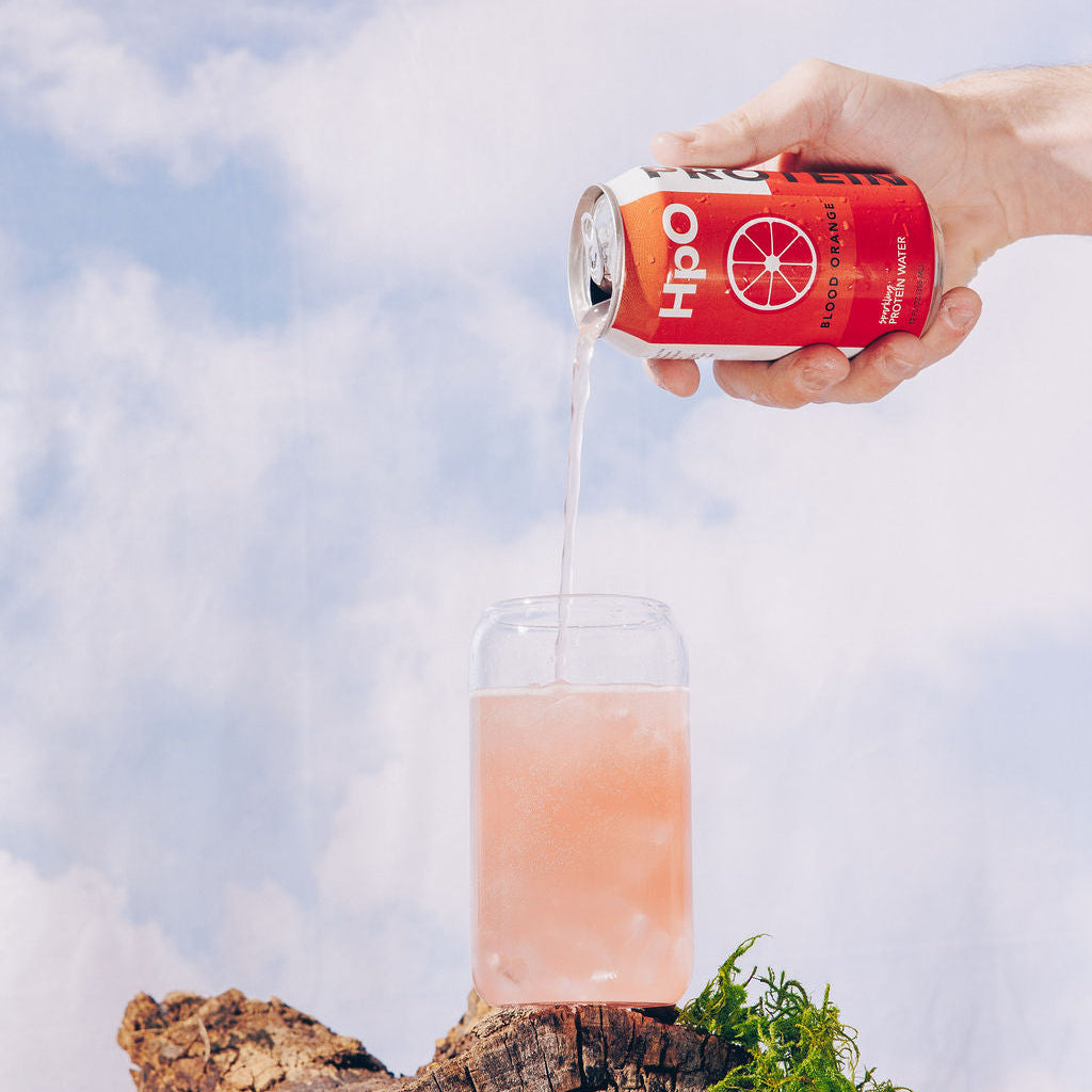 HpO Protein Sparkling Water Blood Orange
